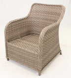 3-Seater Sofa Set with 2 Armchairs, 2 Stools & Standard Table