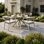 Fan Back 4 Chair Dining Set