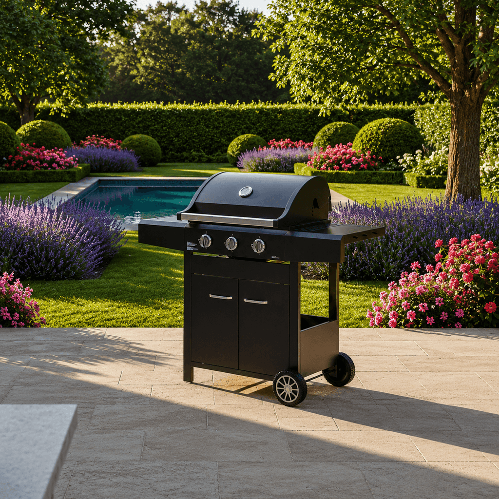 Standard 3 Burner Gas BBQ