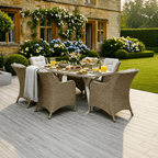 6 Chair Wingback Dining Set