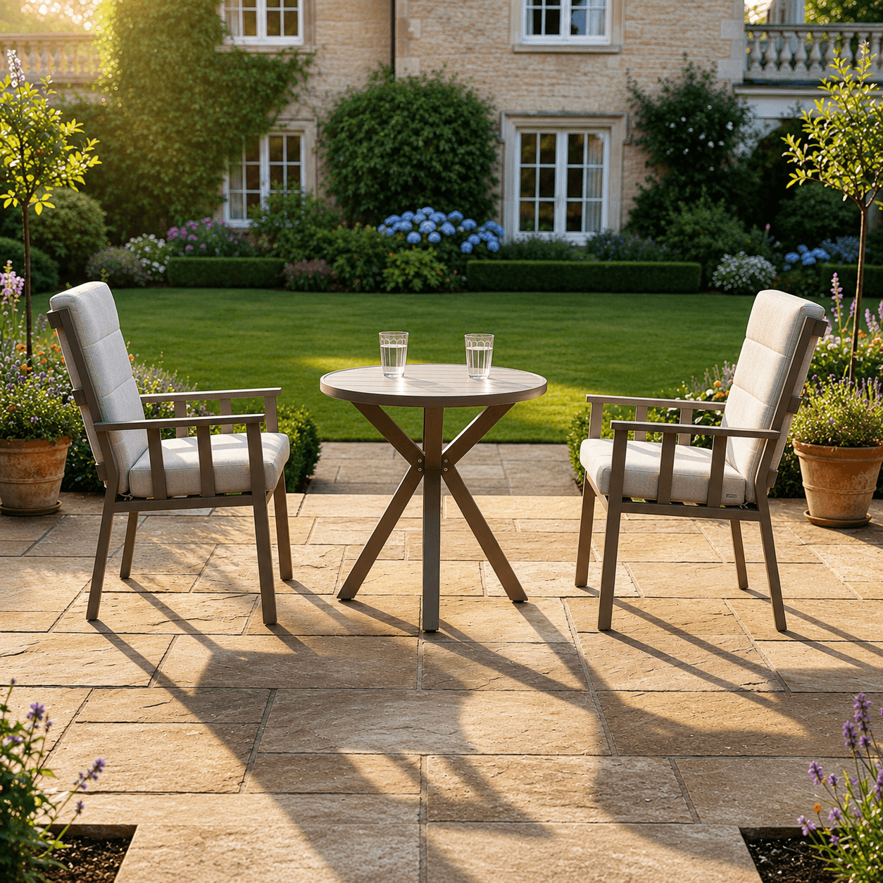 2 Seat Bistro Set with Table