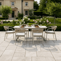 Fan Back 6 Chair Dining Set