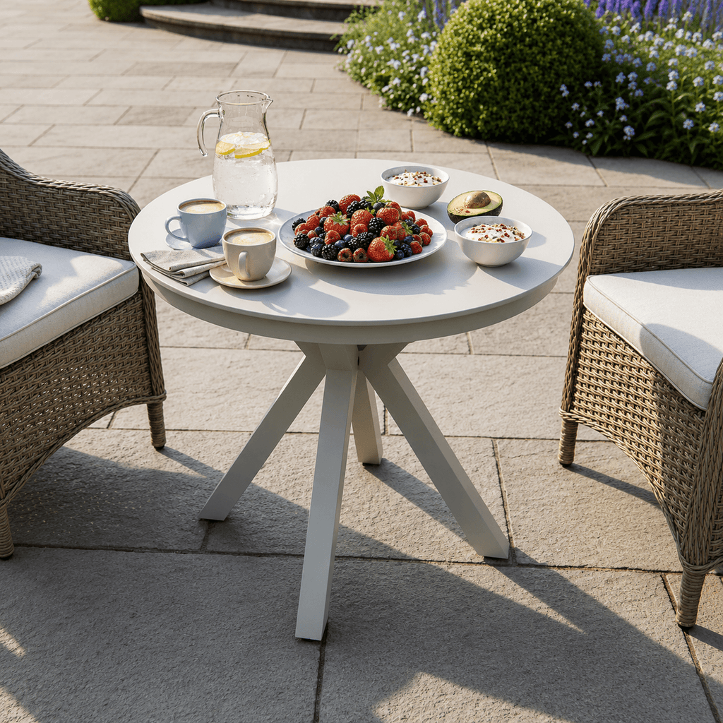 2 Seat Wingback Bistro Set with Table