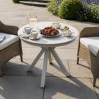 2 Seat Wingback Bistro Set with Table