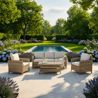 3-Seater Sofa Set with 2 Armchairs & Coffee Table