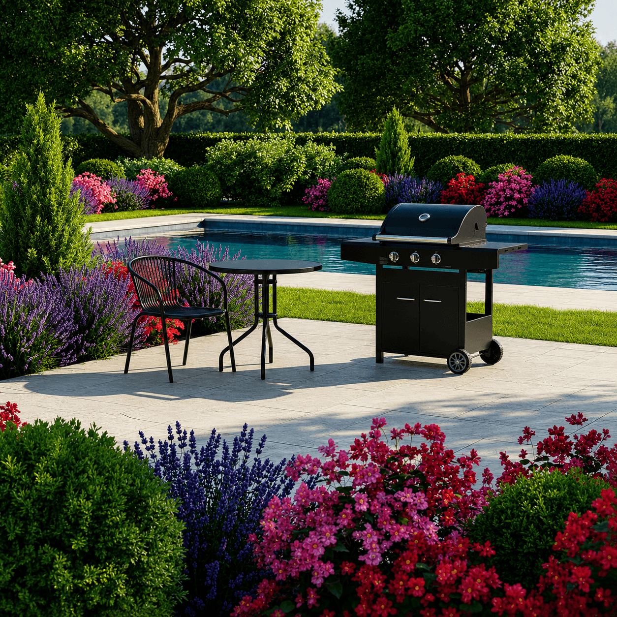 Standard 3 Burner Gas BBQ