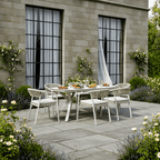 Fan Back 6 Chair Dining Set