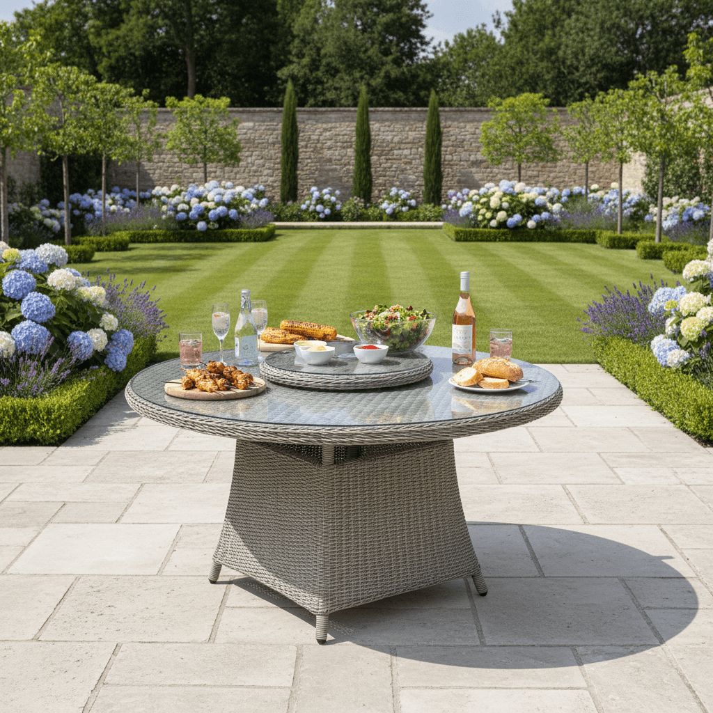 6 Chair Wingback Dining Set
