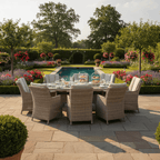 2 Seat Wingback Dining Bistro Set with Table
