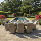 2 Seat Wingback Dining Bistro Set with Table