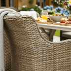 6 Chair Wingback Dining Set