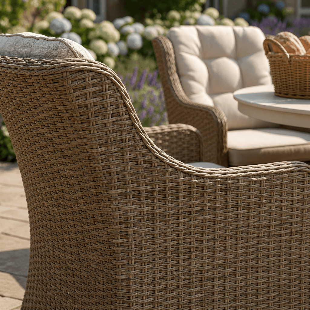 4 Chair Wingback Dining Set