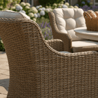4 Chair Wingback Dining Set