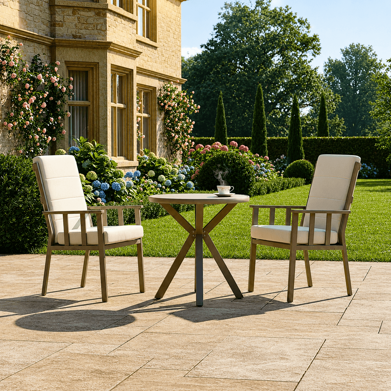 2 Seat Bistro Set with Table