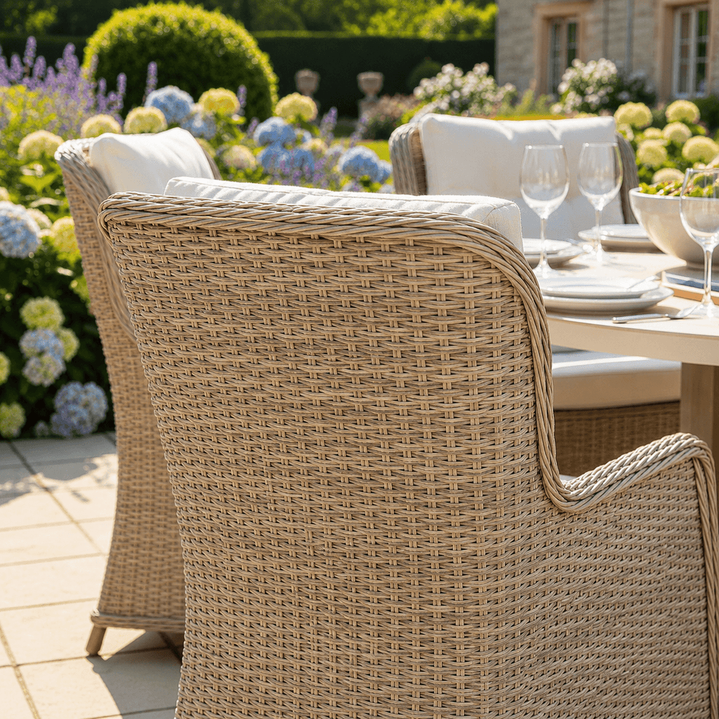 6 Chair Wingback Dining Set