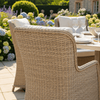 6 Chair Wingback Dining Set
