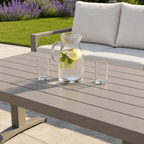 3-Seater Sofa Set with 2 Armchairs & Piston Height Adjustable Table