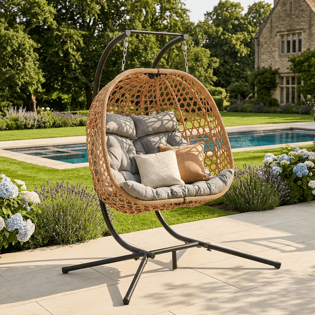 Hanging Double Egg Chair
