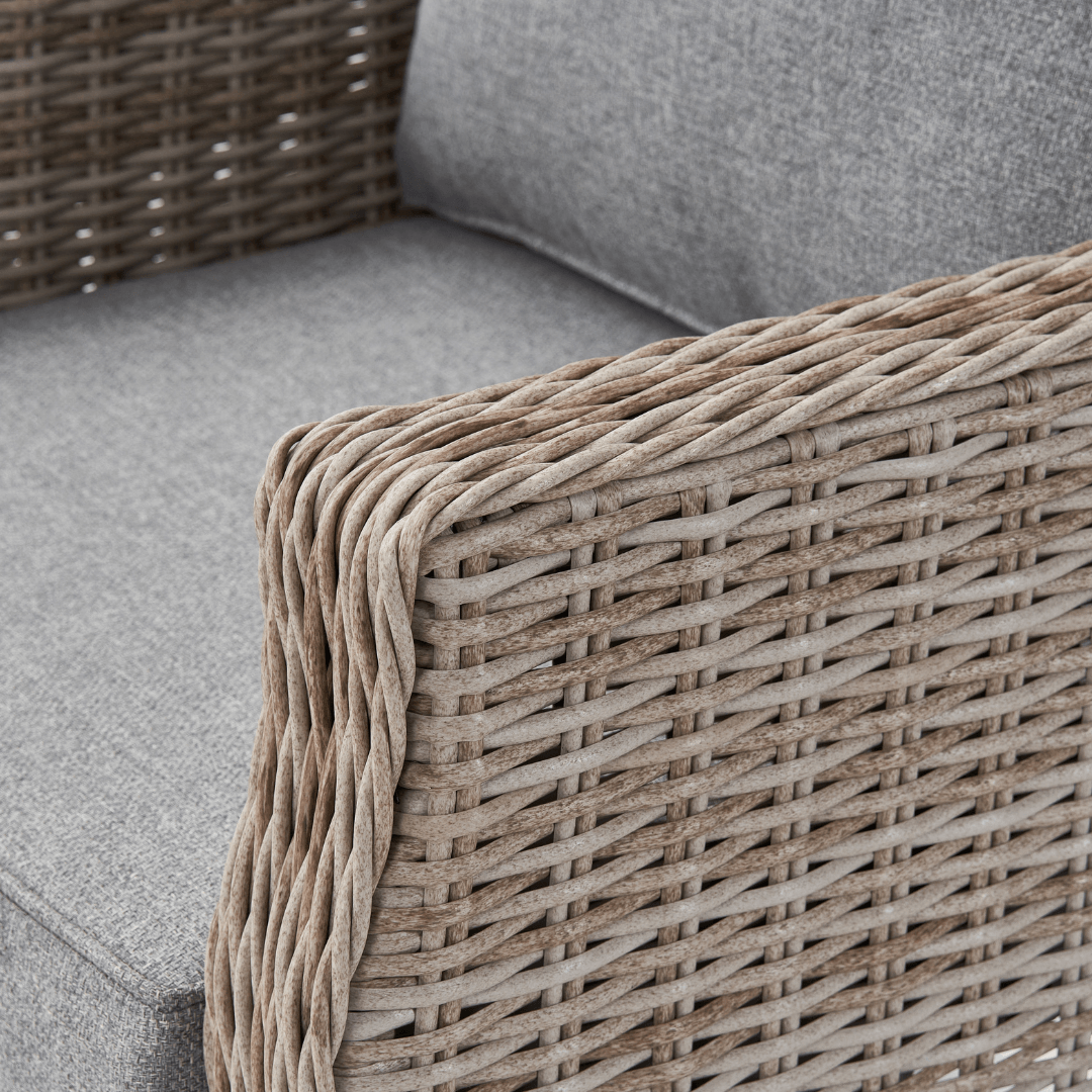 2-Seater Wingback Sofa Set, 2 Wingback Armchairs & Coffee Table
