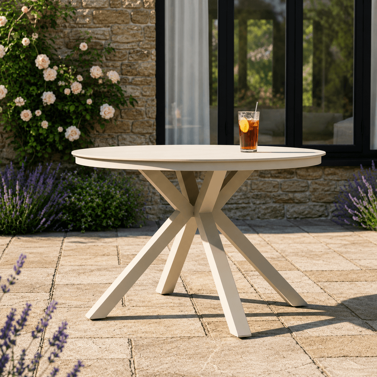 4 Chair Wingback Dining Set