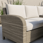 U Corner Sofa Set with Height Adjustable Table