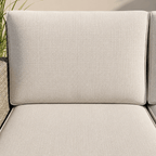 U Corner Sofa Set with Height Adjustable Table