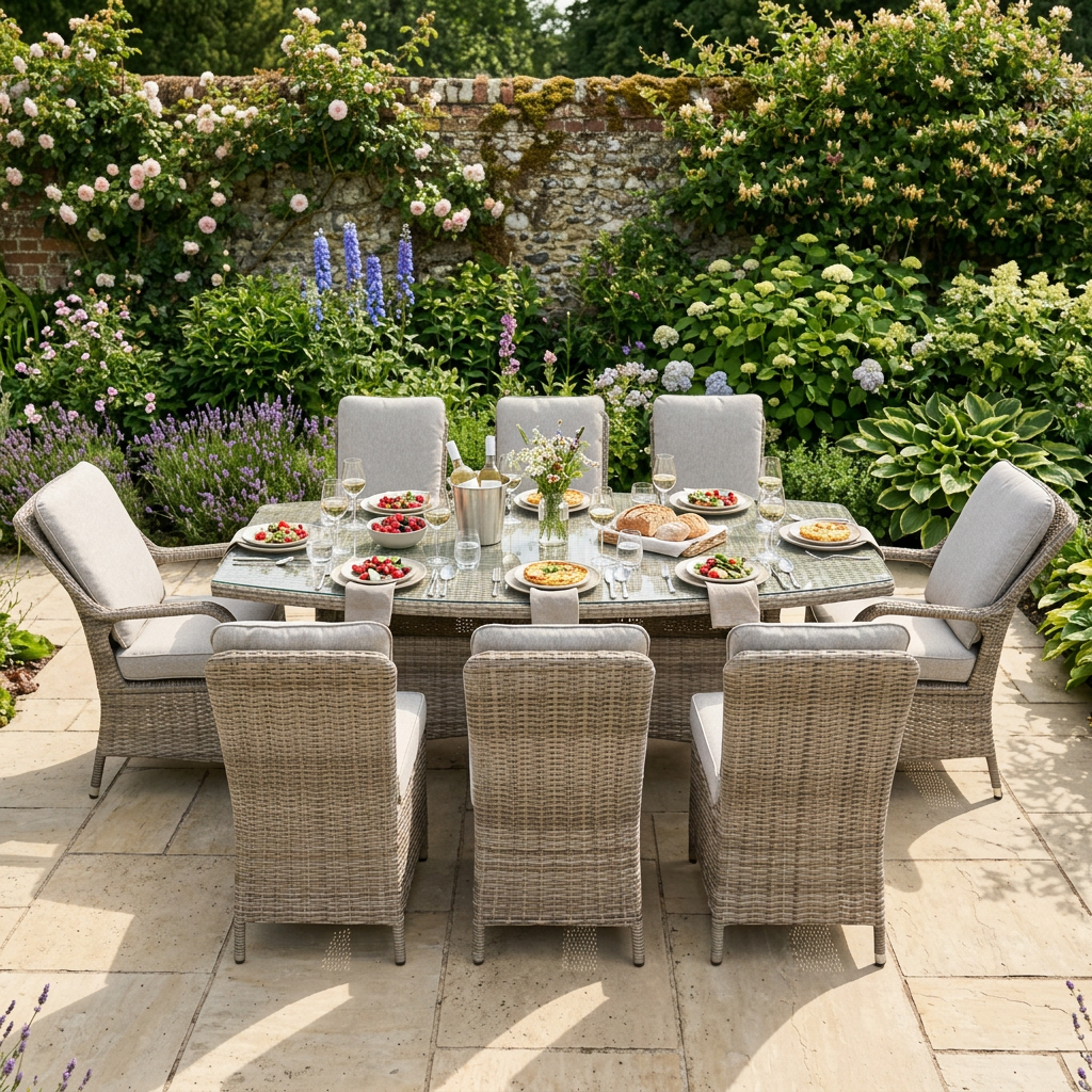 8 Chair Dining Set
