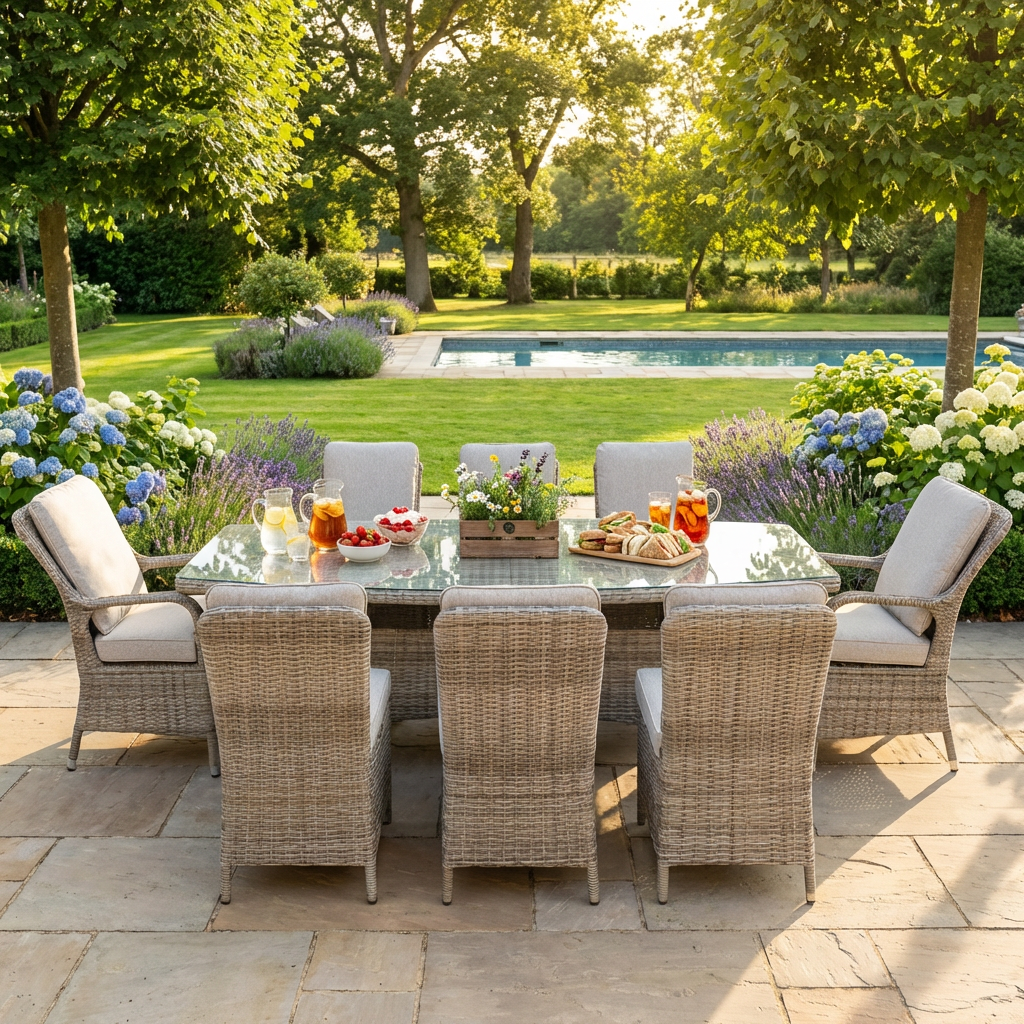 8 Chair Dining Set