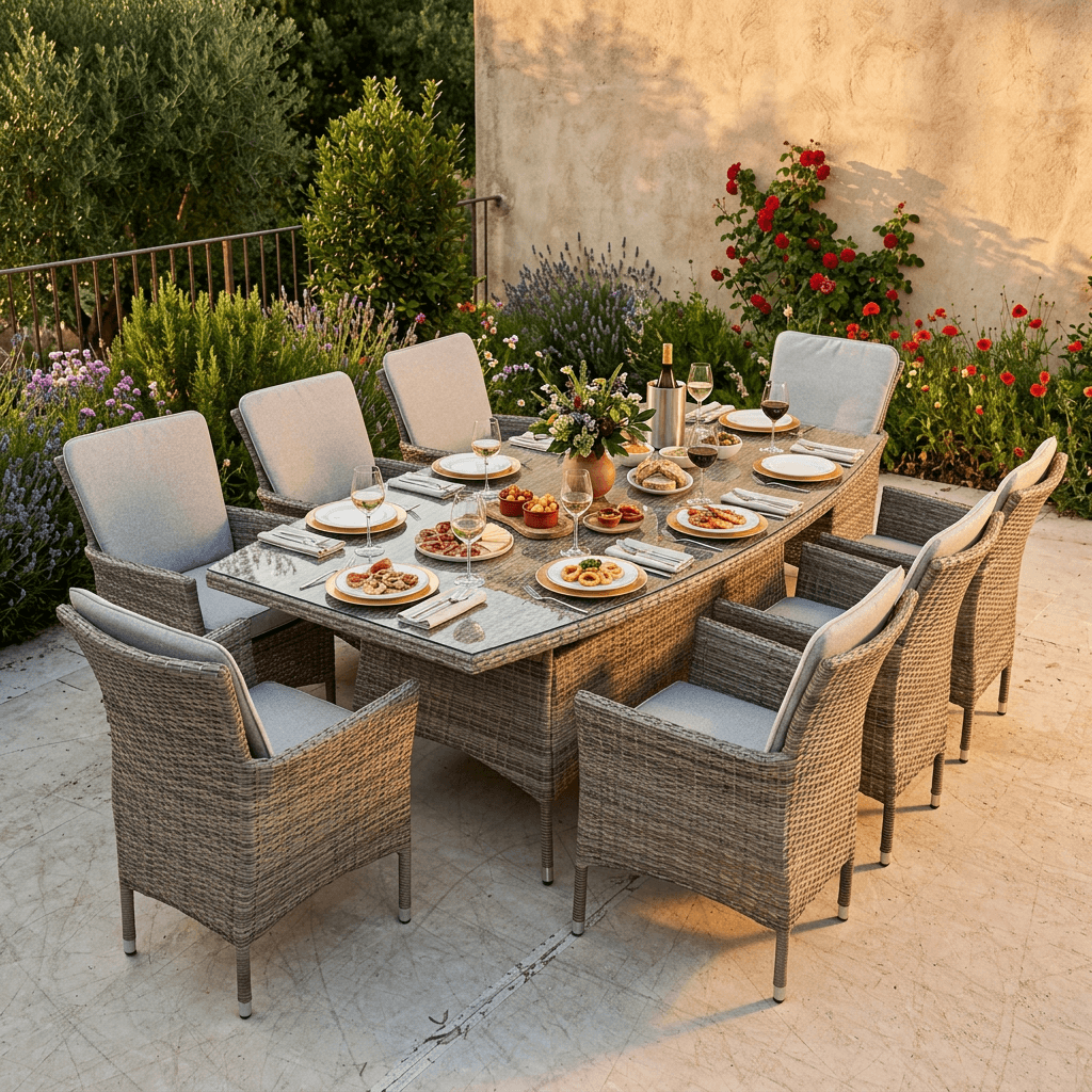 8 Chair Dining Set