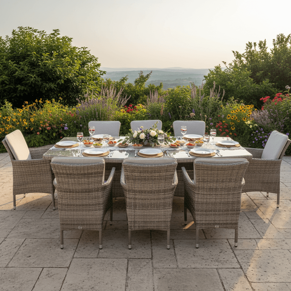 8 Chair Dining Set