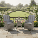 2 Seat Wingback Bistro Set with Table