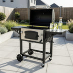 Rhyno Large Deluxe Charcoal BBQ