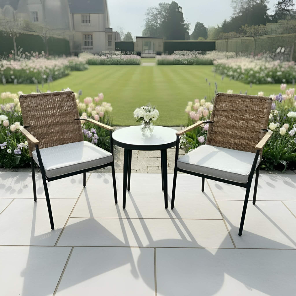 2 Seat Stacking Bistro Set with Table