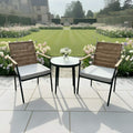 2 Seat Stacking Bistro Set with Table