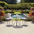 Armless 2 Seat Bistro Set with Table