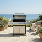 Rhyno Deluxe 6 Burner Gas BBQ