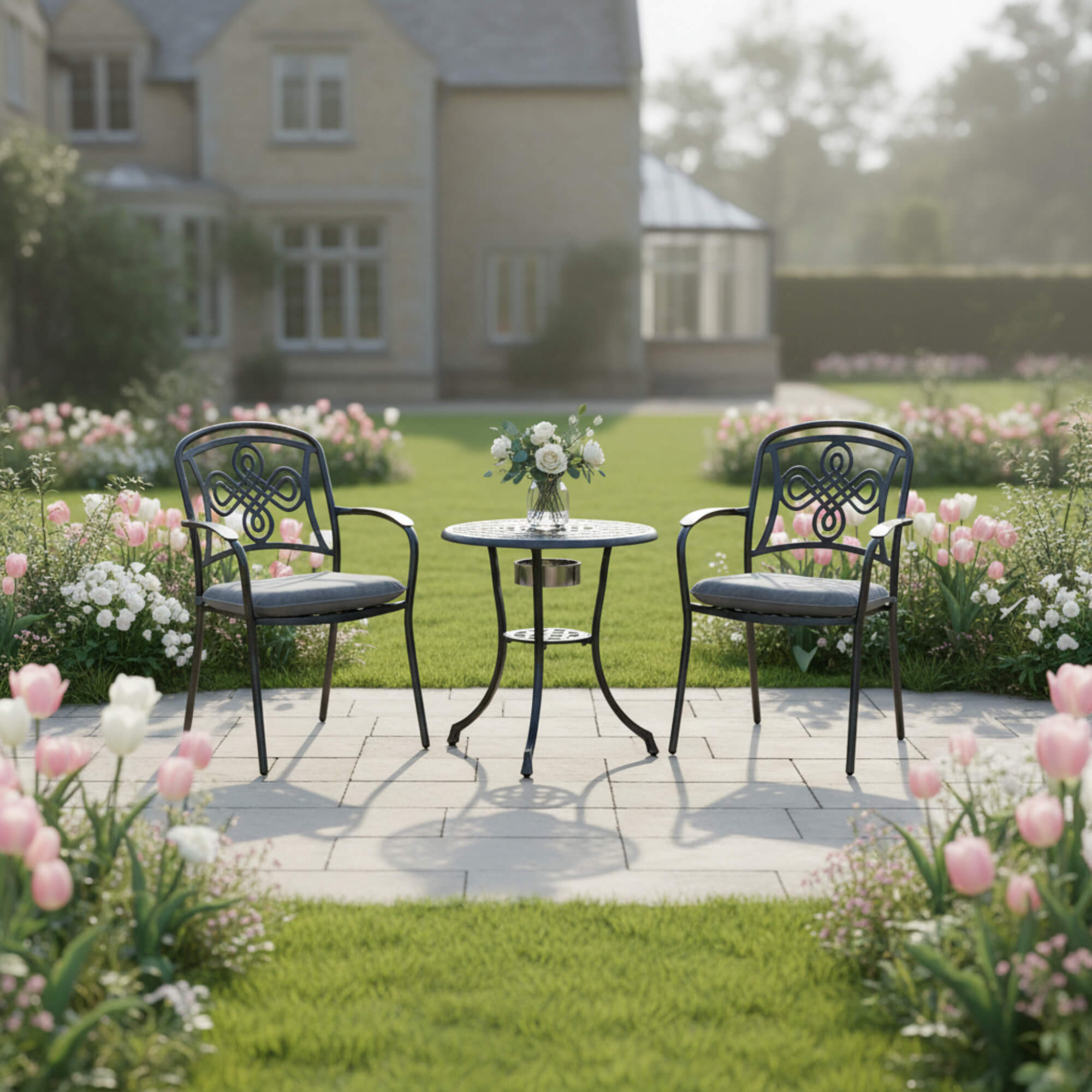2 Seat Bistro Set with Table