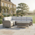 L Corner Sofa Set with Coffee Table