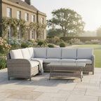 L Corner Sofa Set with Coffee Table