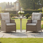 2 Seat Wingback Bistro Set with Table