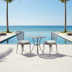 Armless 2 Seat Bistro Set with Table