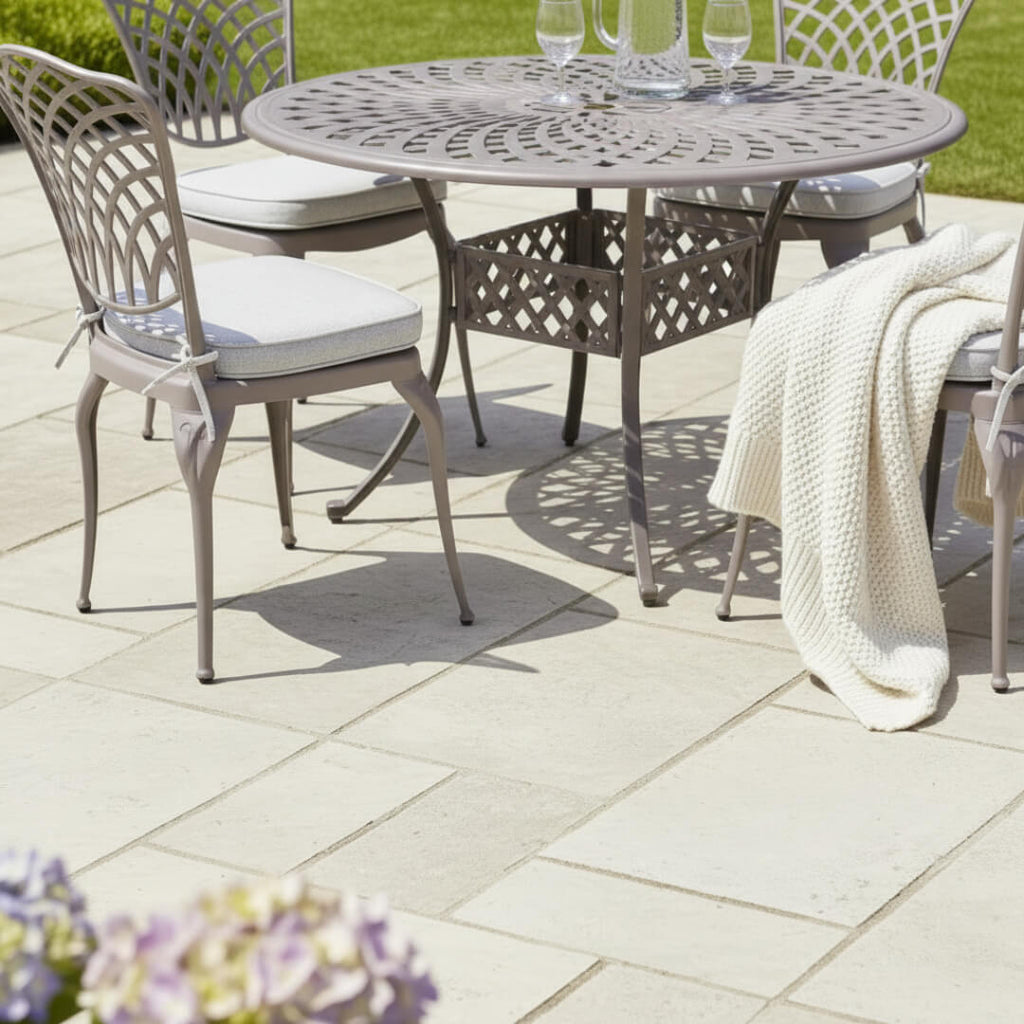 Armless 4 Chair Dining Set