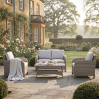 2-Seater Sofa Set with 2 Armchairs & Coffee Table