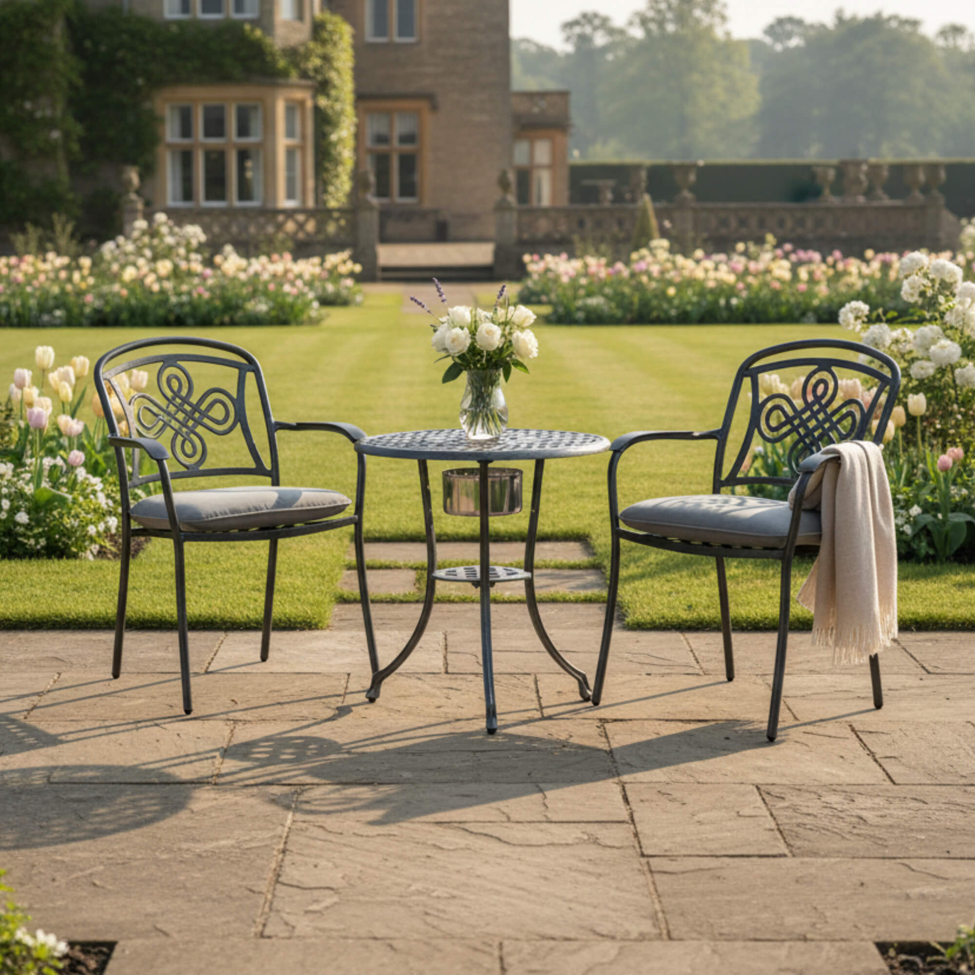 2 Seat Bistro Set with Table