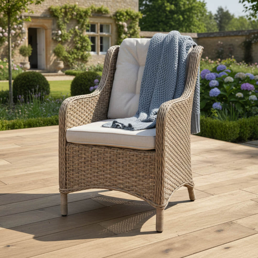 8 Chair Wingback Dining Set