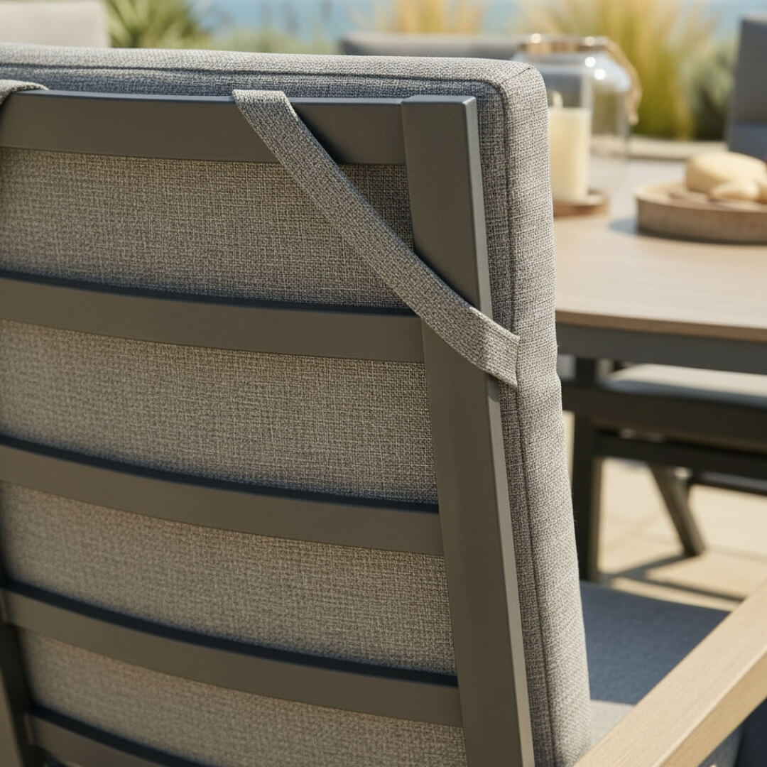 8 Chair Reclining Dining Set