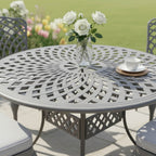 Armless 4 Chair Dining Set