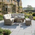 Square Corner Set with 2 Armless Chairs & Standard Table