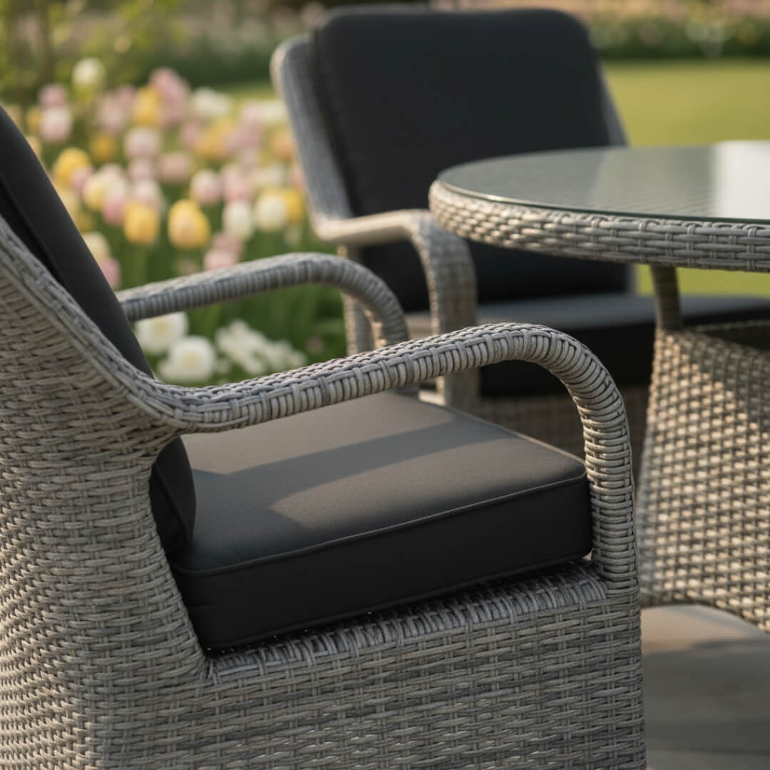 4 Chair Deluxe Dining Set