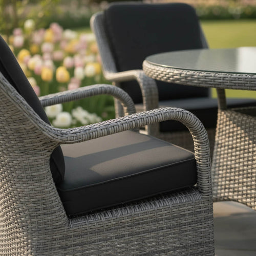 4 Chair Deluxe Dining Set